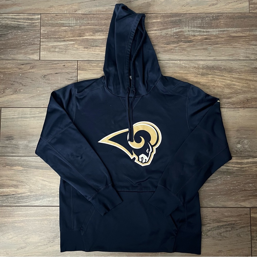 Nike Therma-Fit Los Angeles Rams Pullover Hoodie